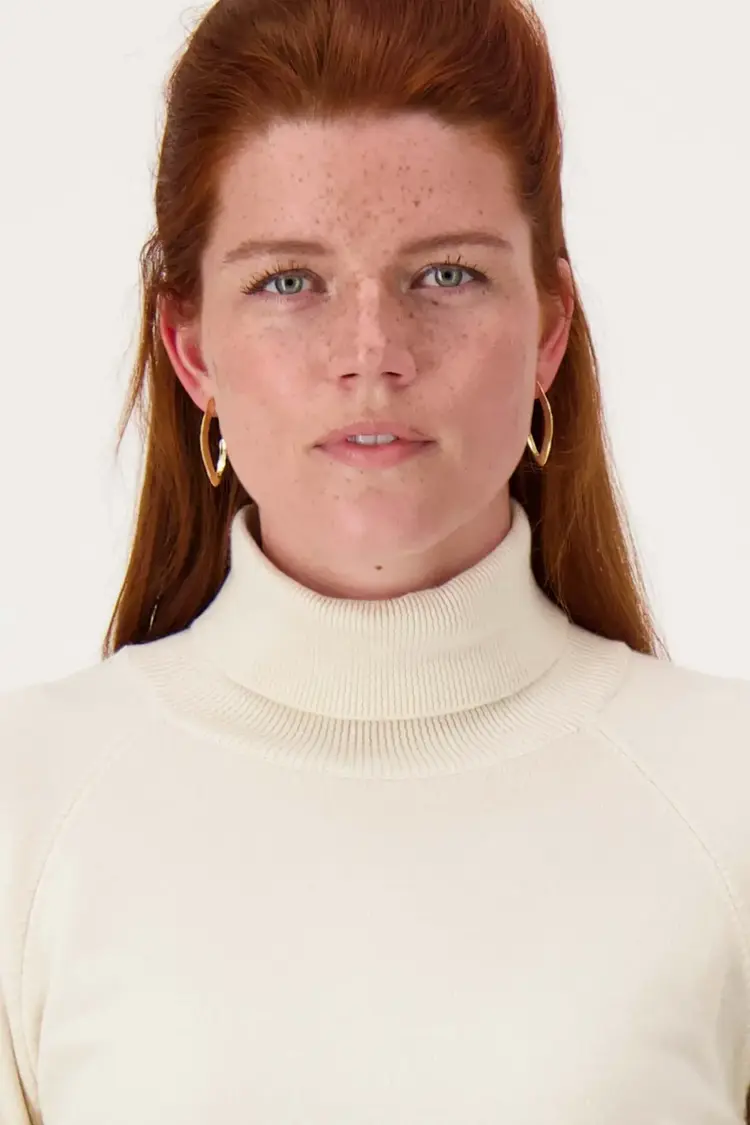 Zusss Zusss | Oorbellen ovaal goud