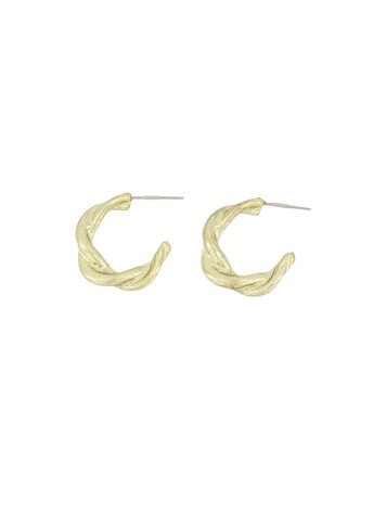 Zusss Zusss | Oorbellen gedraaid goud