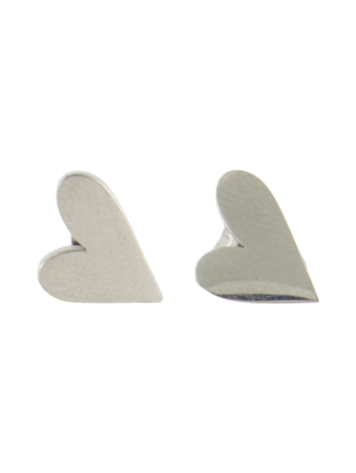 Zusss Zusss | Oorbellen hartje zilver