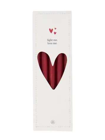 Zusss Zusss | Doosje met 10 smalle kaarsjes port