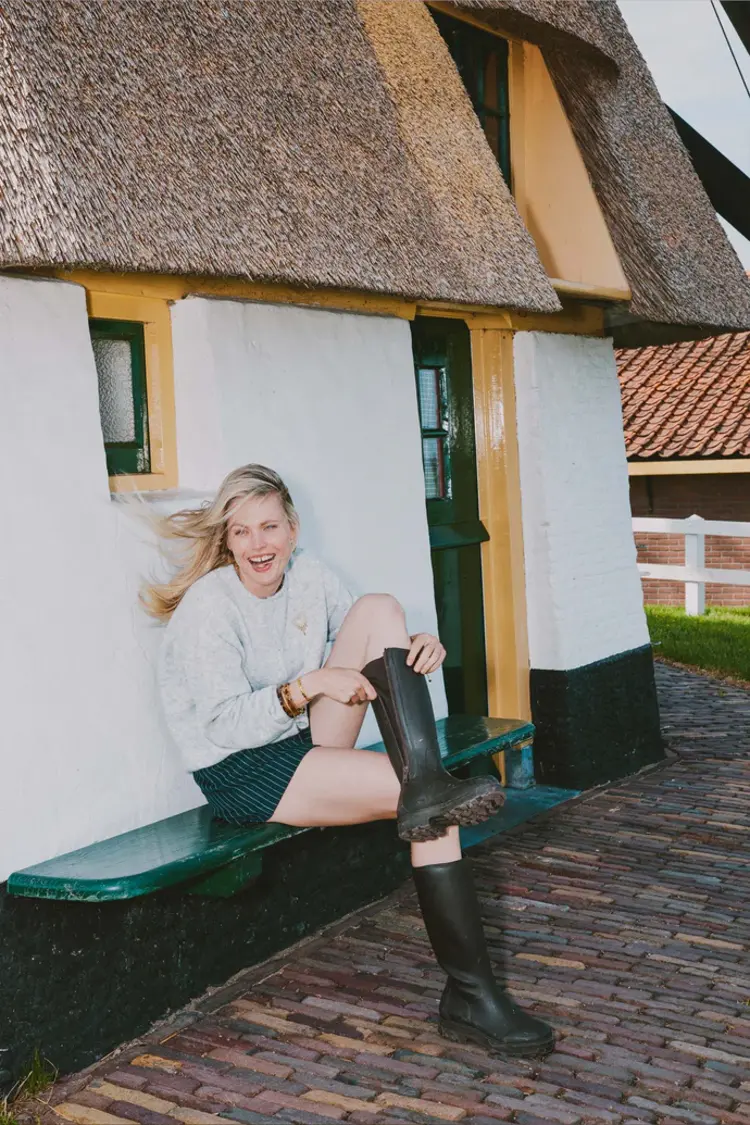 Zusss Zusss | Vestje basic middengrijs