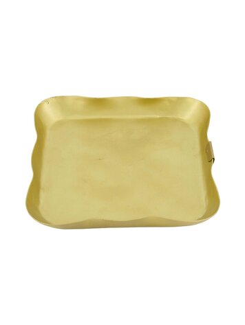 Zusss Zusss | Servethouder vierkant goud