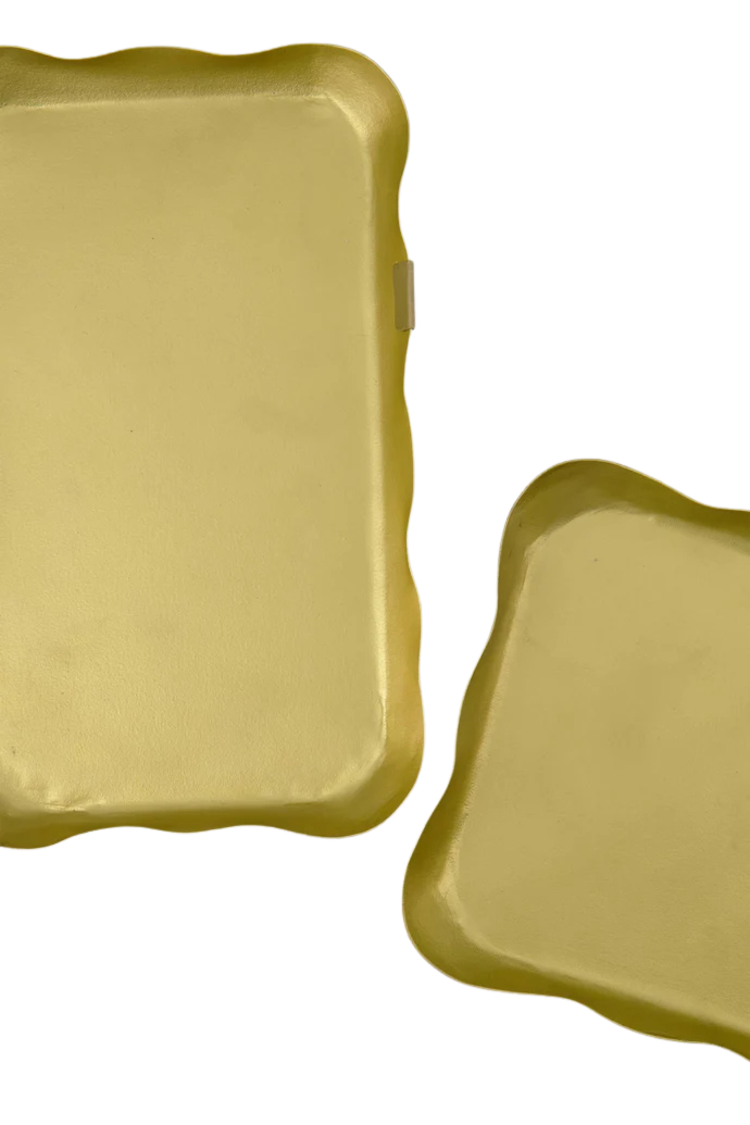 Zusss Zusss | Servethouder vierkant goud