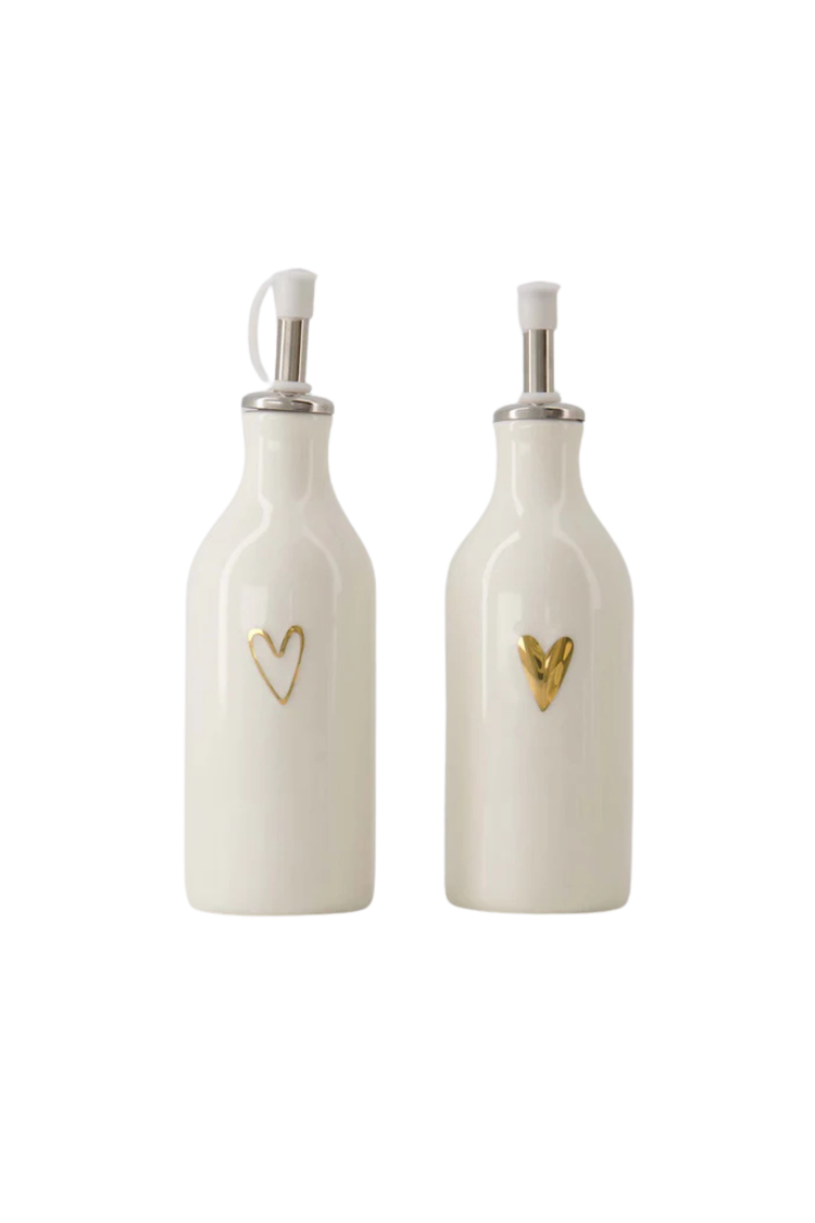 Zusss Zusss | Olie/azijn fles hartje goud