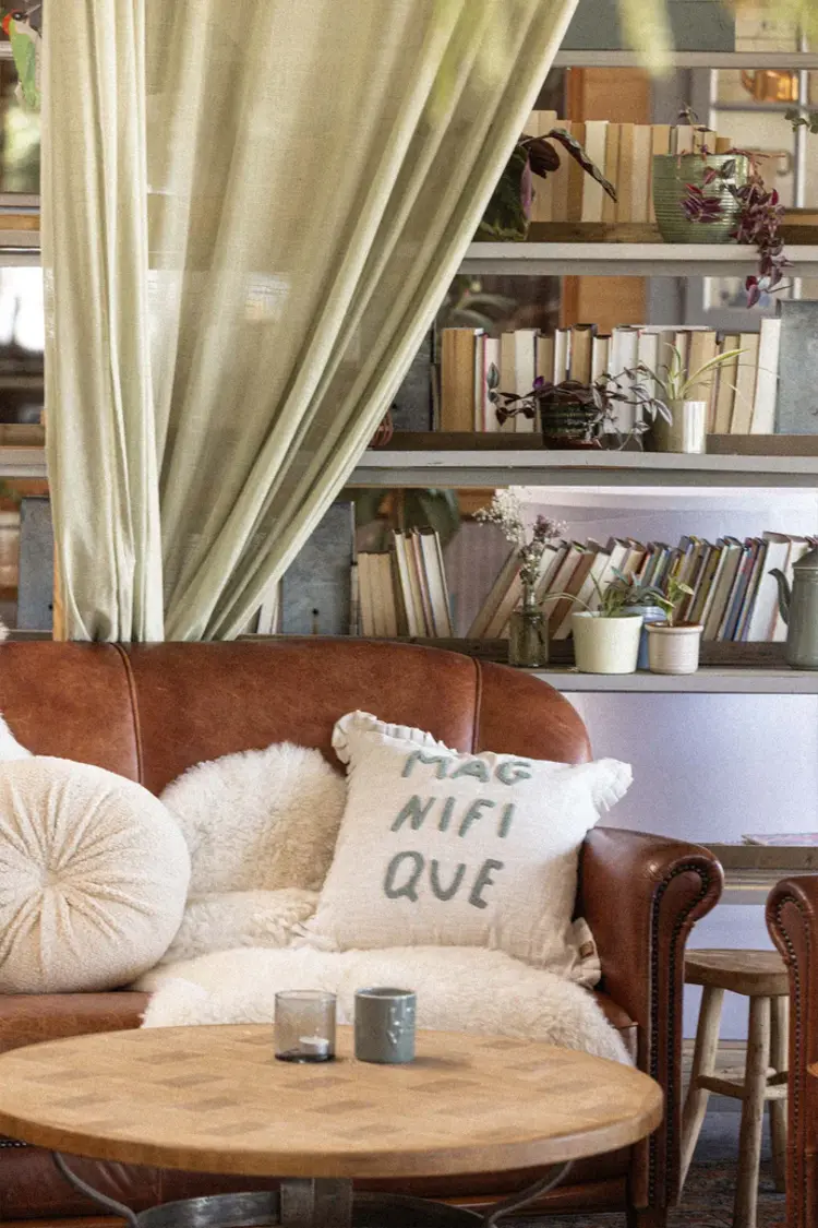 Zusss Zusss | Kussen teddy rond Ø40cm zand