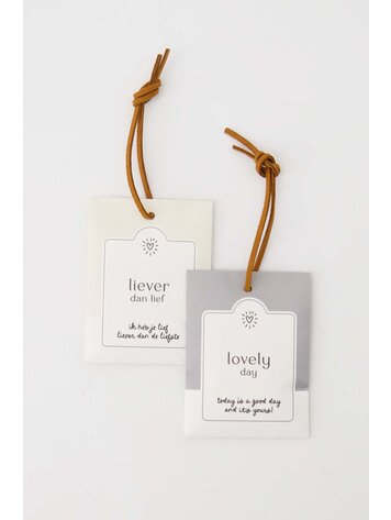 Zusss Zusss | Geurzakjes liever dan lief set van 2