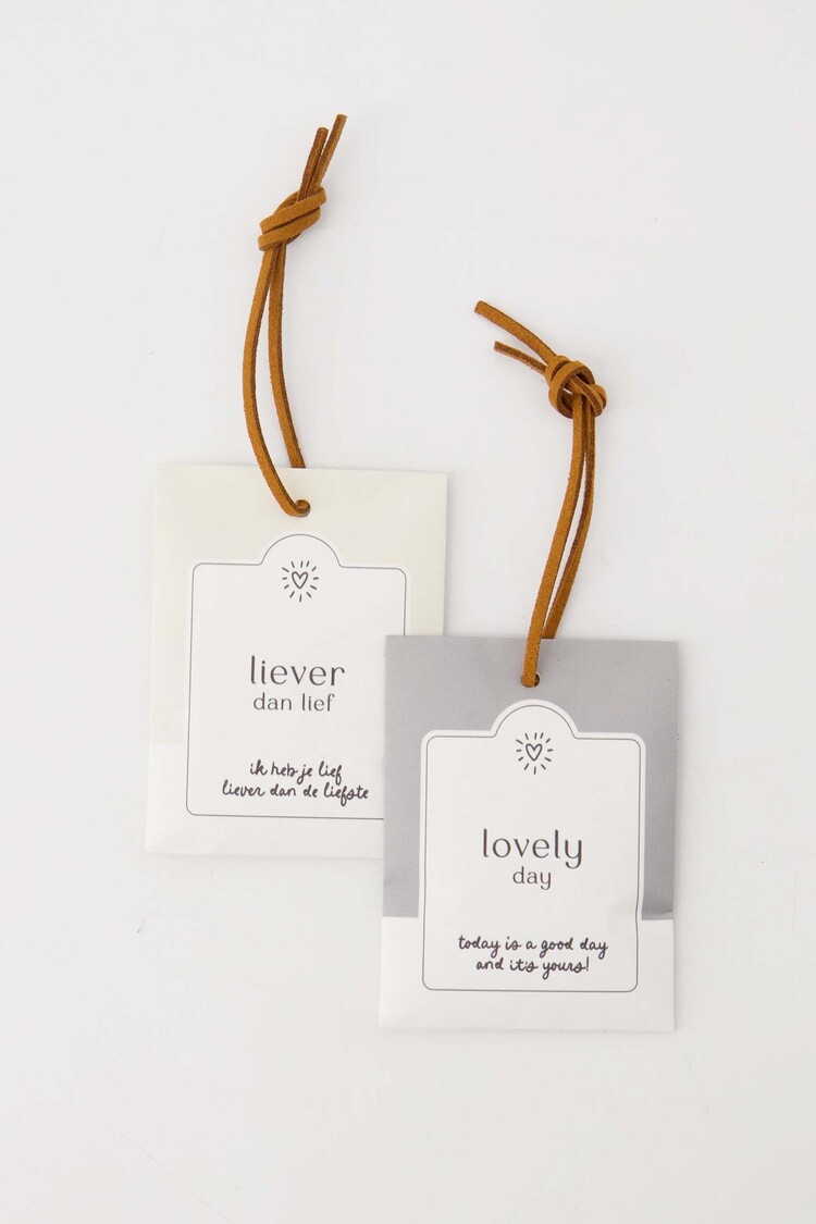 Zusss Zusss | Geurzakjes liever dan lief set van 2