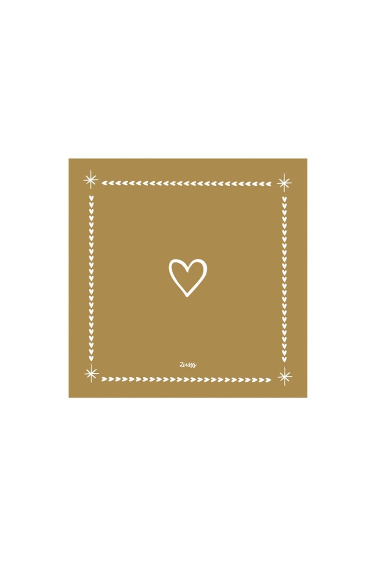 Zusss Zusss | Servetten vierkant samen met jou goud