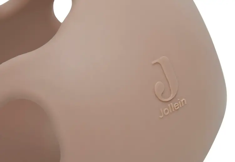 Jollein Jollein | Bijtring bal siliconen 10cm biscuit
