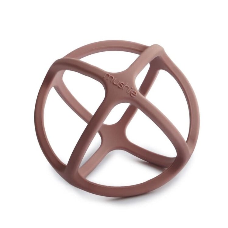 Mushie Mushie | Bijtspeeltje bal oud roze