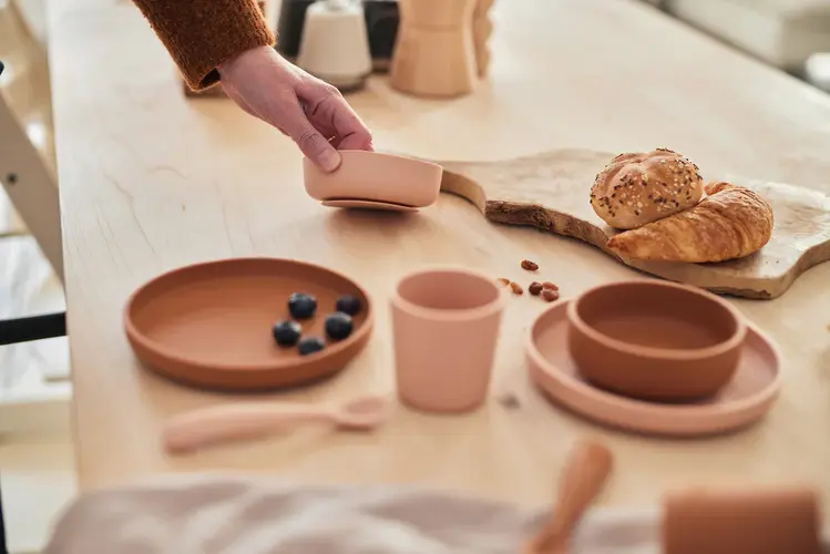 Jollein Jollein | Kinderserviesset 4-delig - Pale Pink