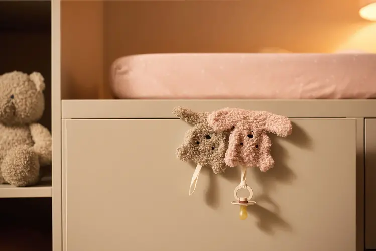 Jollein Jollein | Speendoekje teddy bear olive green