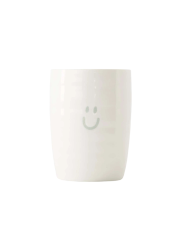 Zusss Zusss | Koffiemok smiley grijsblauw