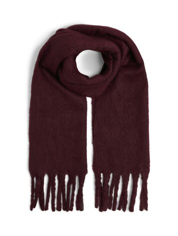 Pieces | Sjaal Nikita tawny port NOOS