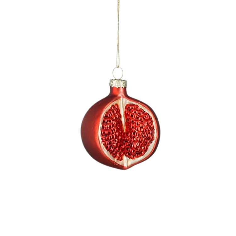 Stijl28 Stijl28 | Ornament granaatappel rood 7cm