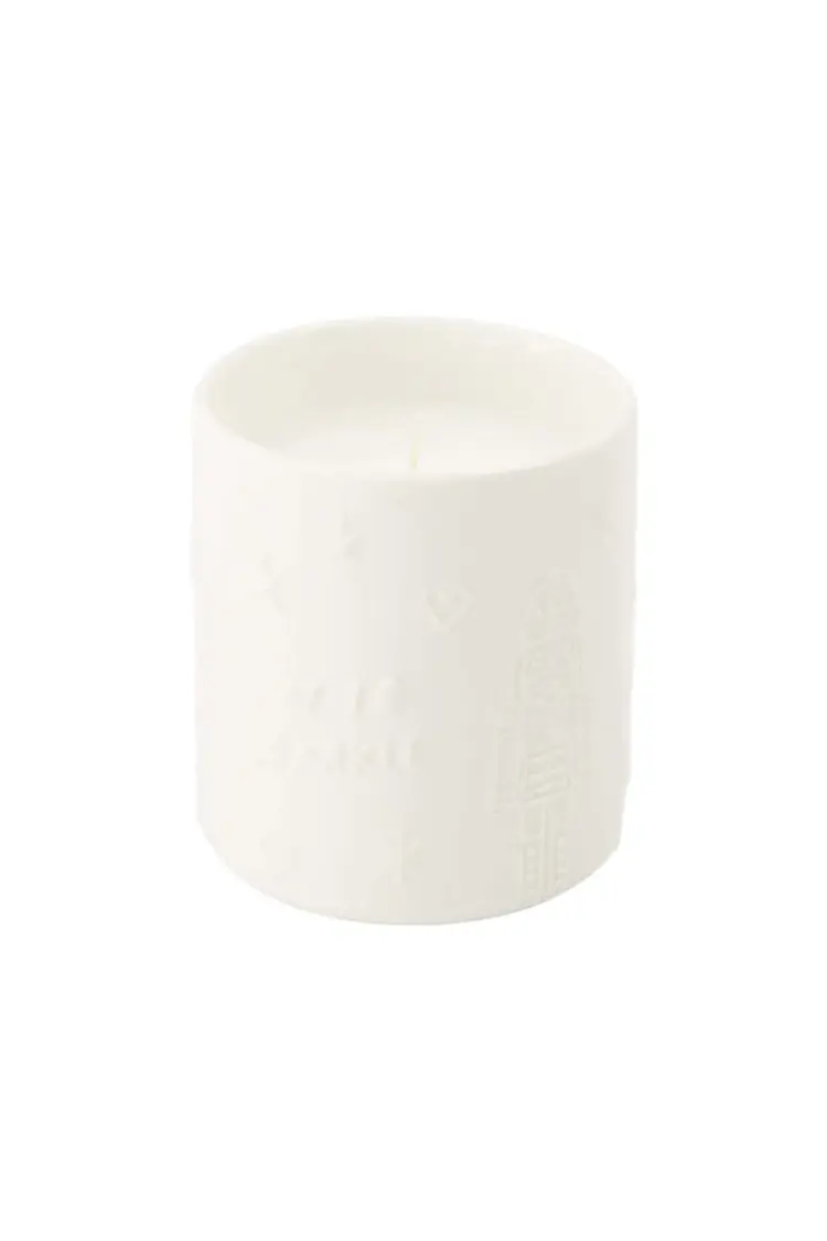 Zusss Zusss | Geurkaars keramiek Time to sparkle wit