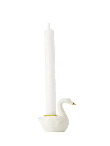 Zusss Zusss | Kandelaartje zwaan wit