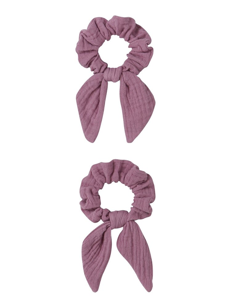 Lil Atelier Lil Atelier | Scrunchie Louise 2pack nostalgia rose