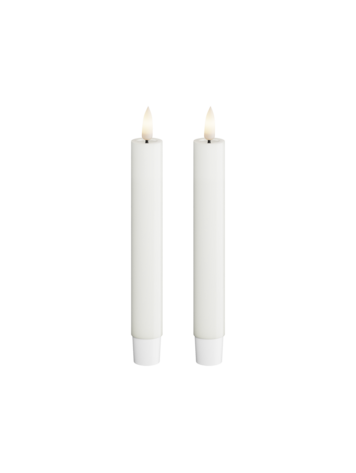 Deluxe Homeart Deluxe Homeart | LED Kaars wit 2.2x15cm (2st)