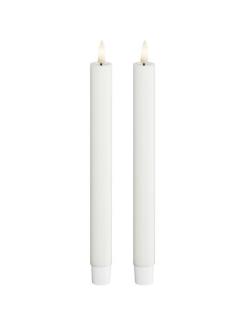 Deluxe Homeart Deluxe Homeart | LED Kaars wit 2.2x24cm (2st)