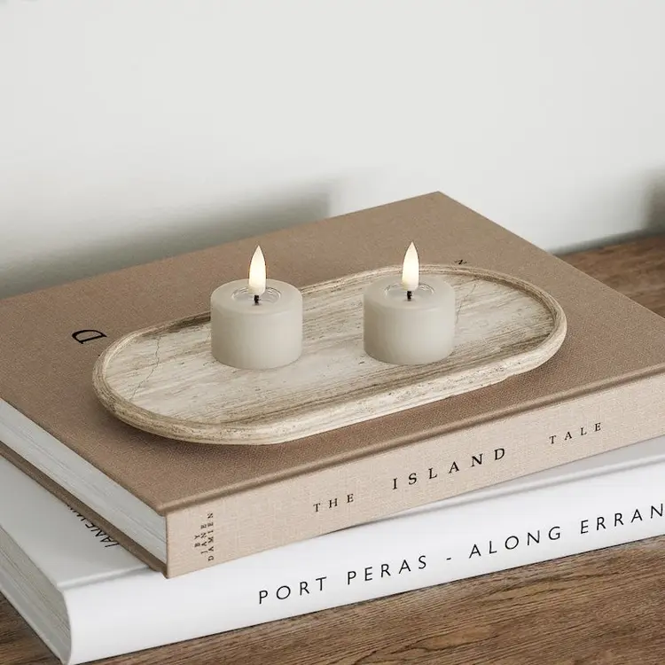 Deluxe Homeart Deluxe Homeart | LED theelicht sand | 2stuks