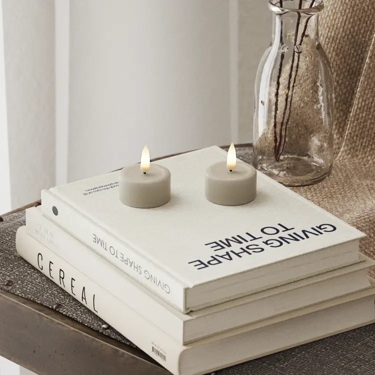 Deluxe Homeart Deluxe Homeart | LED theelicht sand | 2stuks