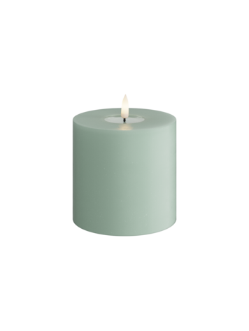 Deluxe Homeart Deluxe Homeart | LED Kaars zacht groen 10x10cm