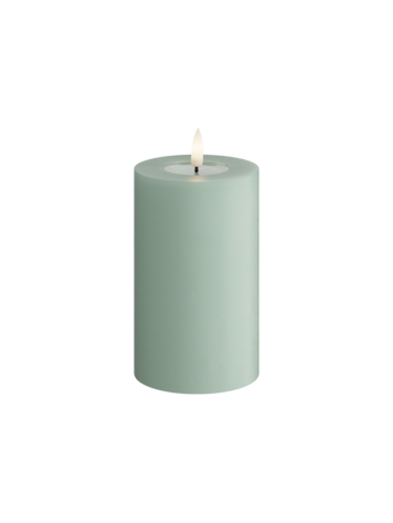 Deluxe Homeart Deluxe Homeart | LED Kaars zacht groen 7.5x12.5cm