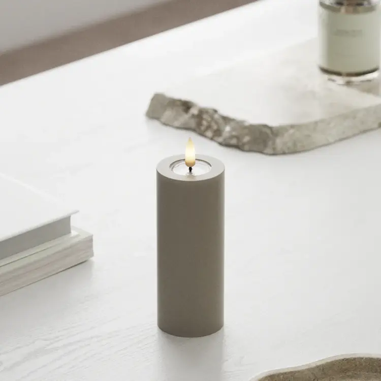 Deluxe Homeart Deluxe Homeart | LED Kaars sand 5x12.5cm