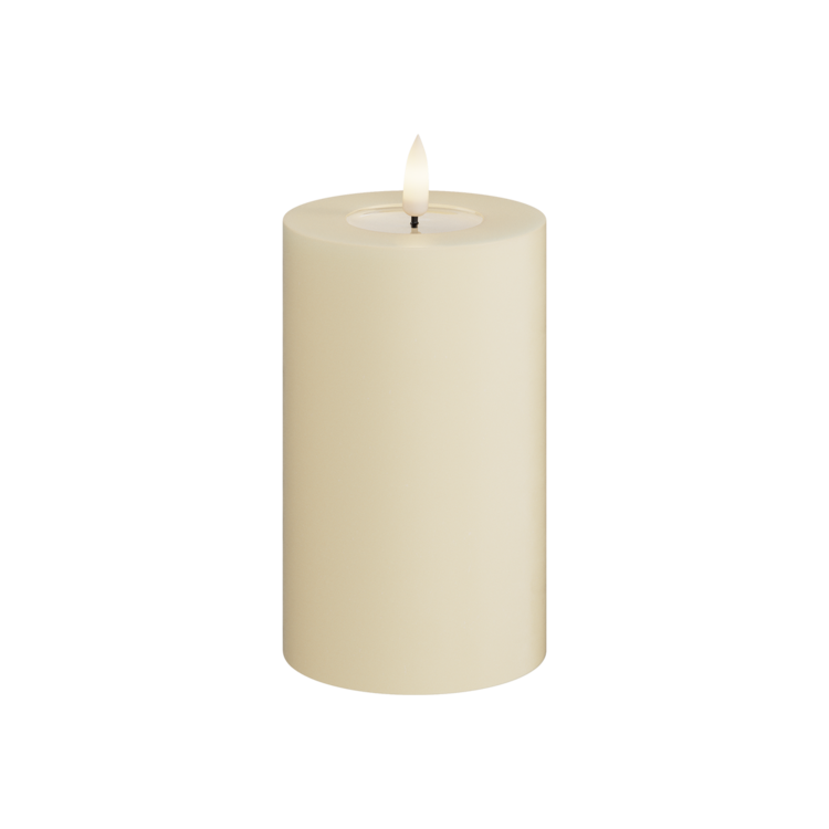 Deluxe Homeart Deluxe Homeart | LED Kaars creme 7.5x12.5cm
