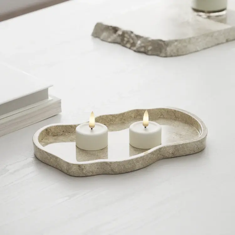 Deluxe Homeart Deluxe Homeart | LED Kaars theelicht wit 4.1x4.5cm