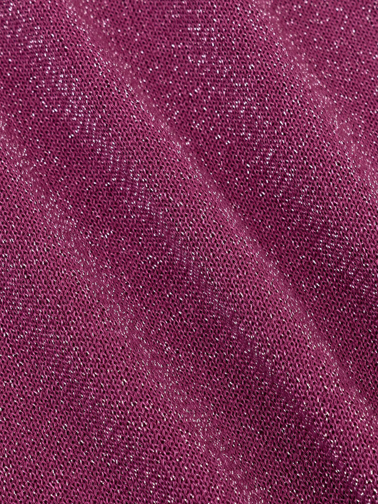 Ydence | Top Lotte gebreid fuchsia purple