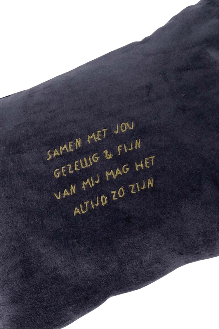 Zusss Zusss | Kussen samen met jou blauw