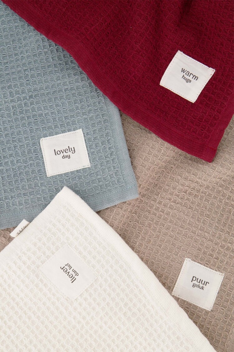 Zusss Zusss | Gastendoekje Liever dan lief off white