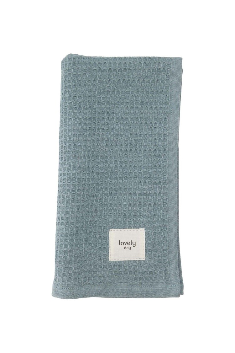 Zusss Zusss | Gastendoekje Lovely day grijsblauw