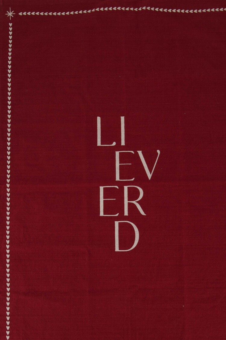 Zusss Zusss | Keukenset Lieverd zand donkerrood