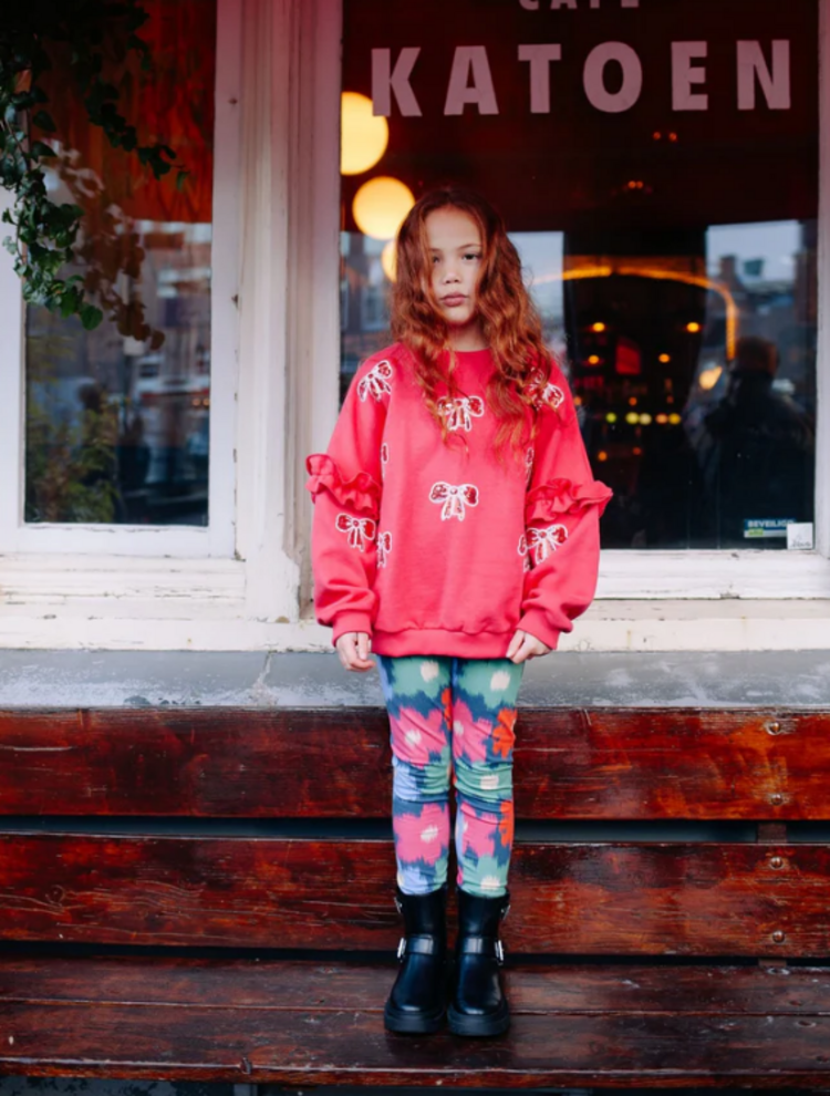 Daily Brat Daily Brat | Sweater Shimmer bow