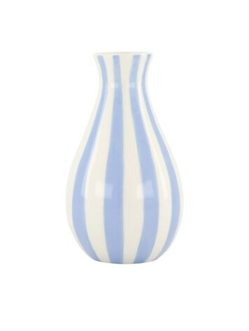 Zusss Zusss | Vaasje keramiek blauw wit