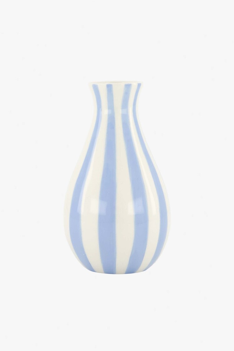 Zusss Zusss | Vaasje keramiek blauw wit