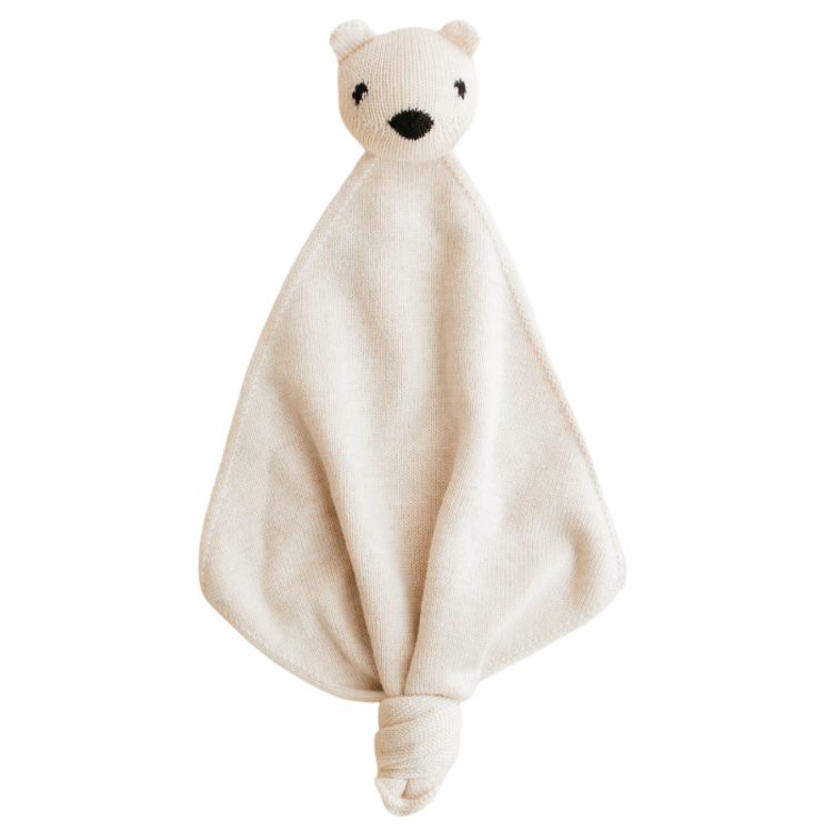 Hvid Hvid | Knuffeldoek Teddy Tokki Cream