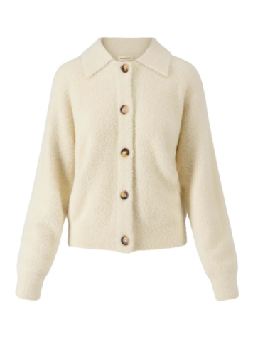 Zusss Zusss | Vest fluffy met polokraag