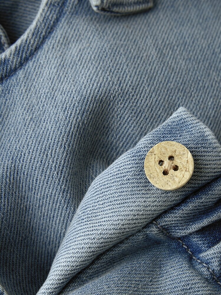 Lil Atelier Lil Atelier | Overall Lulia medium blue denim