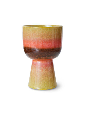 HK Living HK Living | Retro flower pot lime green