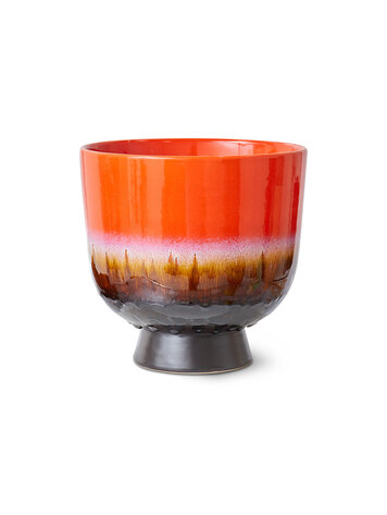 HK Living HK Living | Retro flower pot cherry red