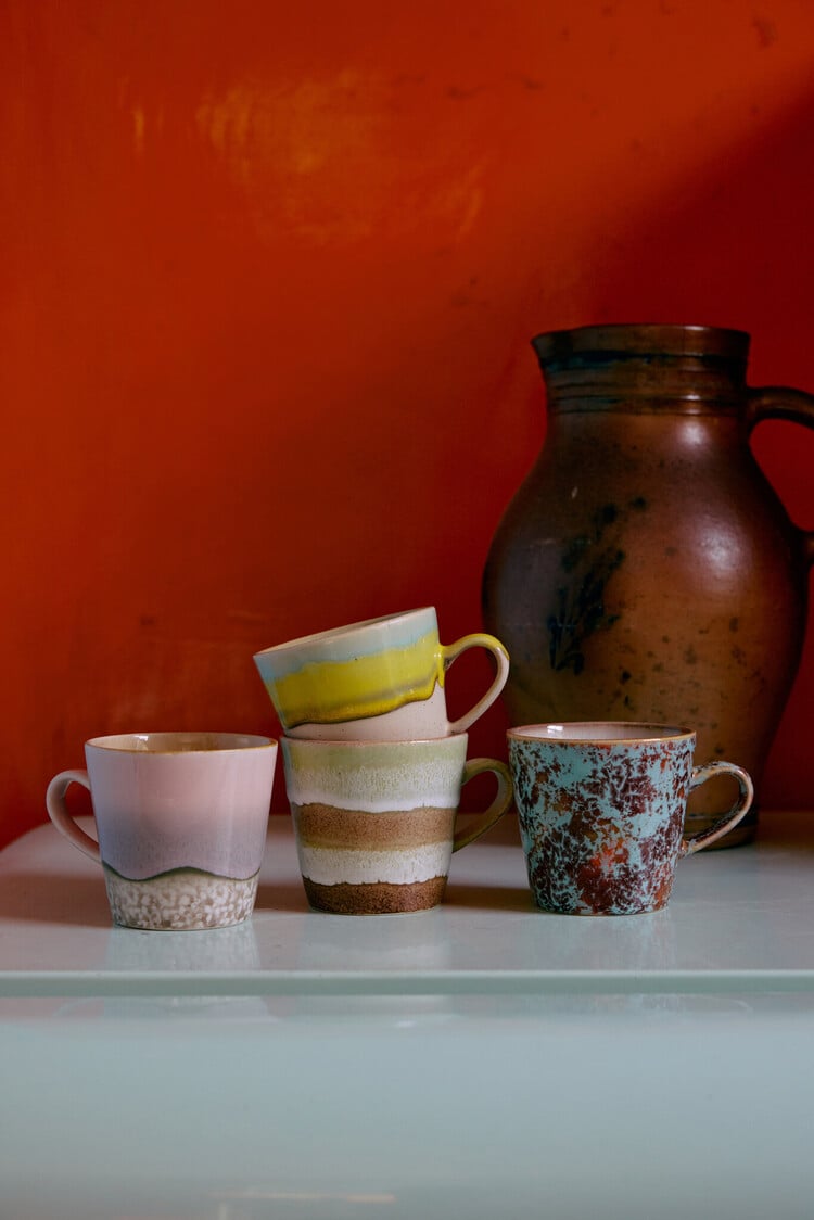 HK Living HK Living | 70's servies americanokopje Umber
