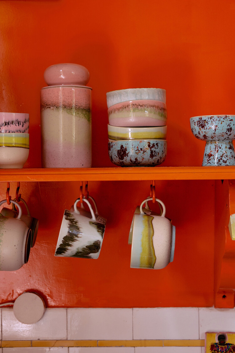 HK Living HK Living | 70's servies theekop XL Glint