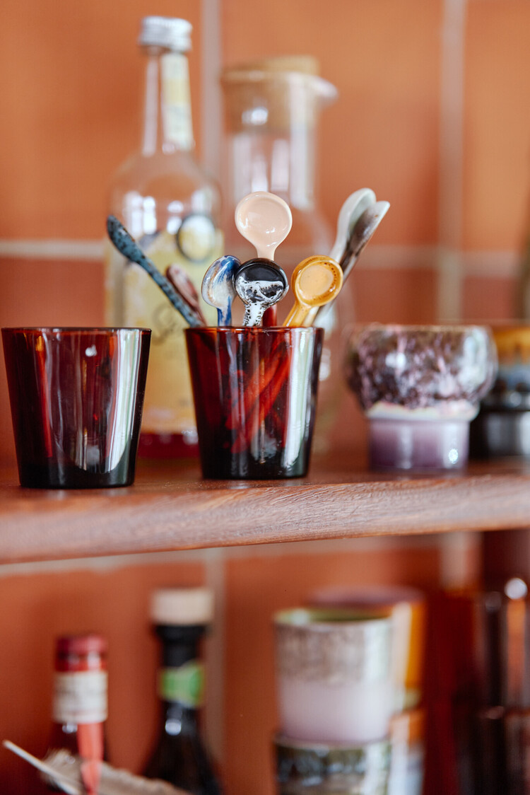 HK Living HK Living | 70's servies lepels M force set van 4