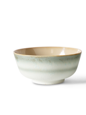 HK Living HK Living | 70's servies ramen bowl Petal