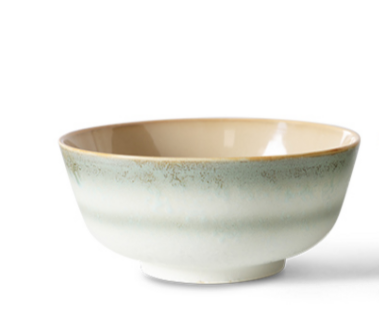 HK Living HK Living | 70's servies ramen bowl petal
