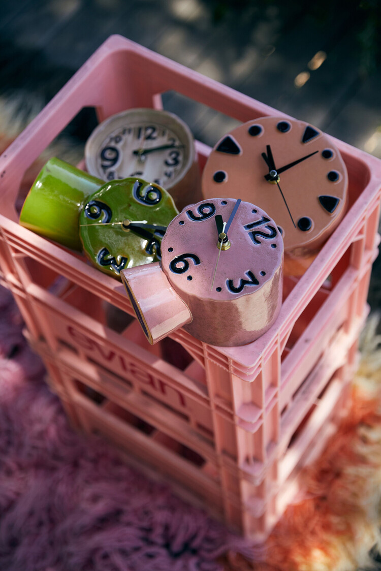 HK Living HK Living | Retro clock pink